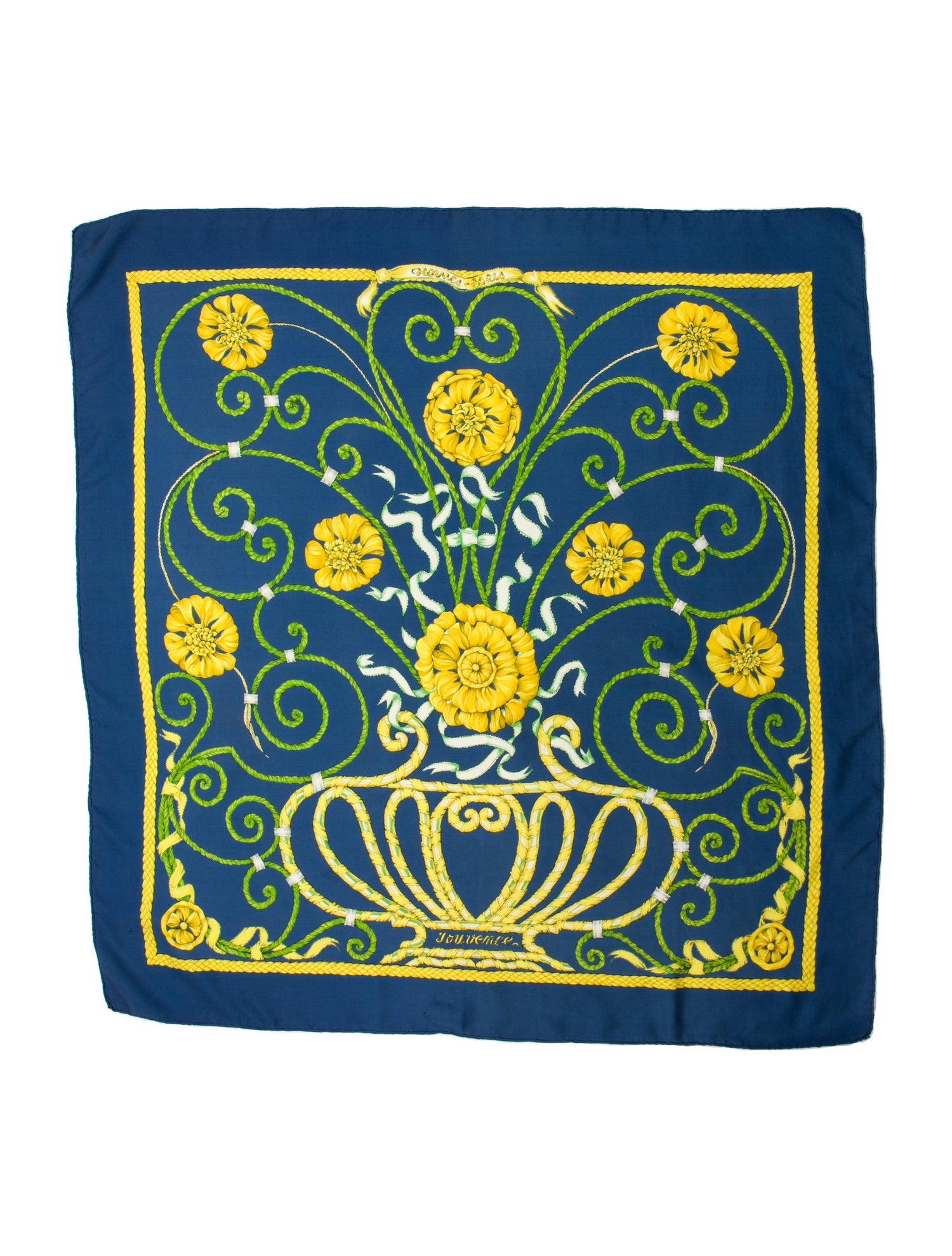 Hermès Jouvence Silk Scarf