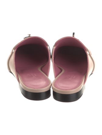 Hermès Oz Leather Mules