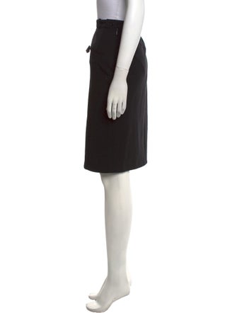 Hermès Wool Knee-Length Skirt