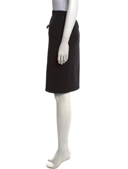 Hermès Wool Knee-Length Skirt