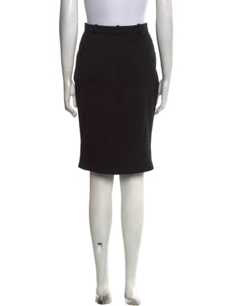 Hermès Wool Knee-Length Skirt