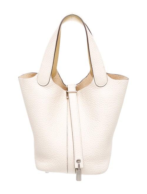 Hermès Clemence Éclat Picotin Lock 18