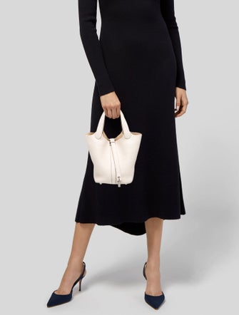 Hermès Clemence Éclat Picotin Lock 18