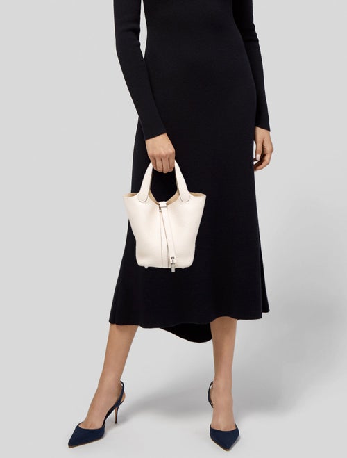 Hermès Clemence Éclat Picotin Lock 18