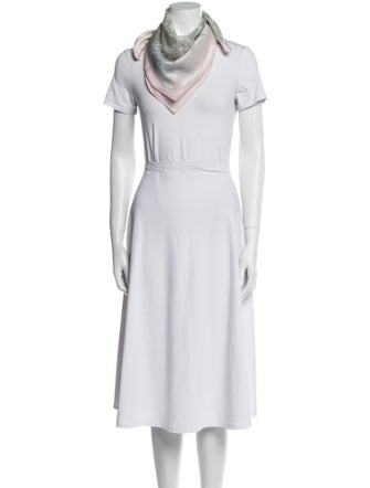 Hermès Ex-Libris Atlantis Silk Scarf