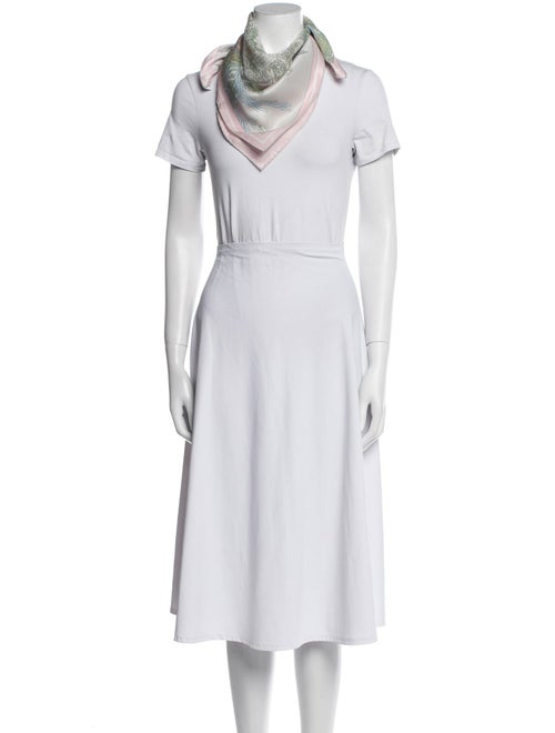 Hermès Ex-Libris Atlantis Silk Scarf