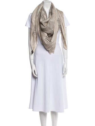 Hermès Patchwork Horse Cashmere Shawl