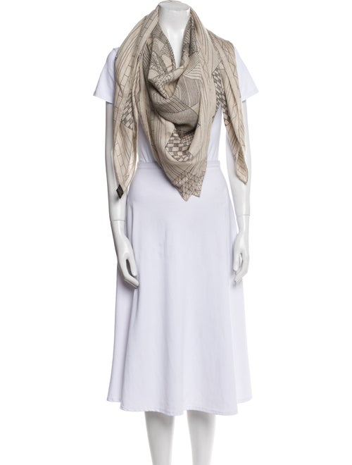 Hermès Patchwork Horse Cashmere Shawl