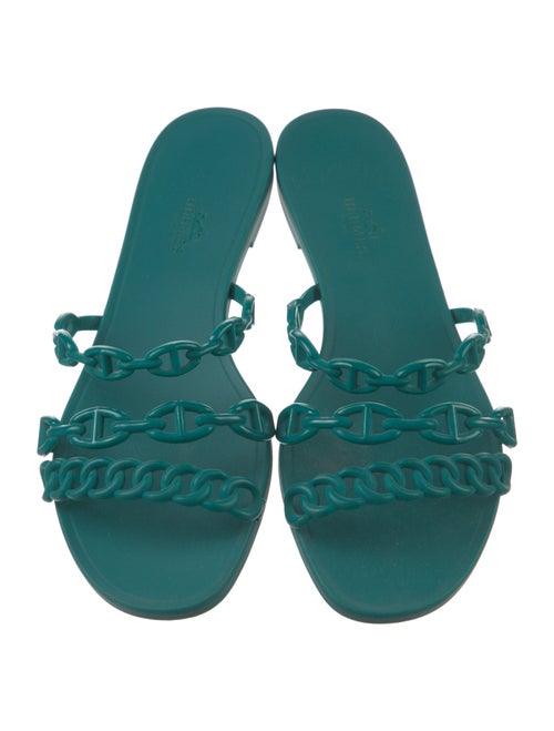 Hermès Rivage Chaîne d'Ancre Insignia Slides