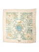 Hermès Peintre du Cheval Silk Scarf