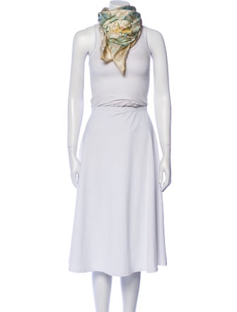 Hermès Peintre du Cheval Silk Scarf