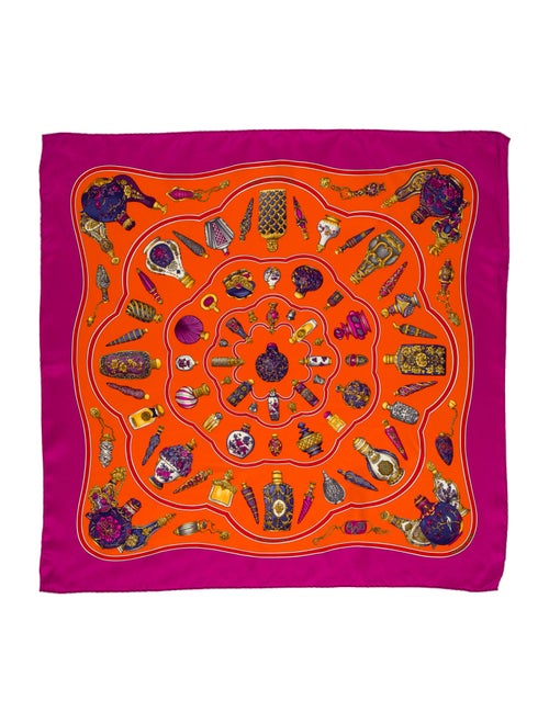 Hermès Qu'importe Le Flacon Silk Scarf