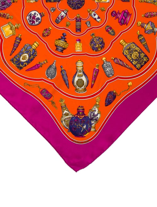 Hermès Qu'importe Le Flacon Silk Scarf