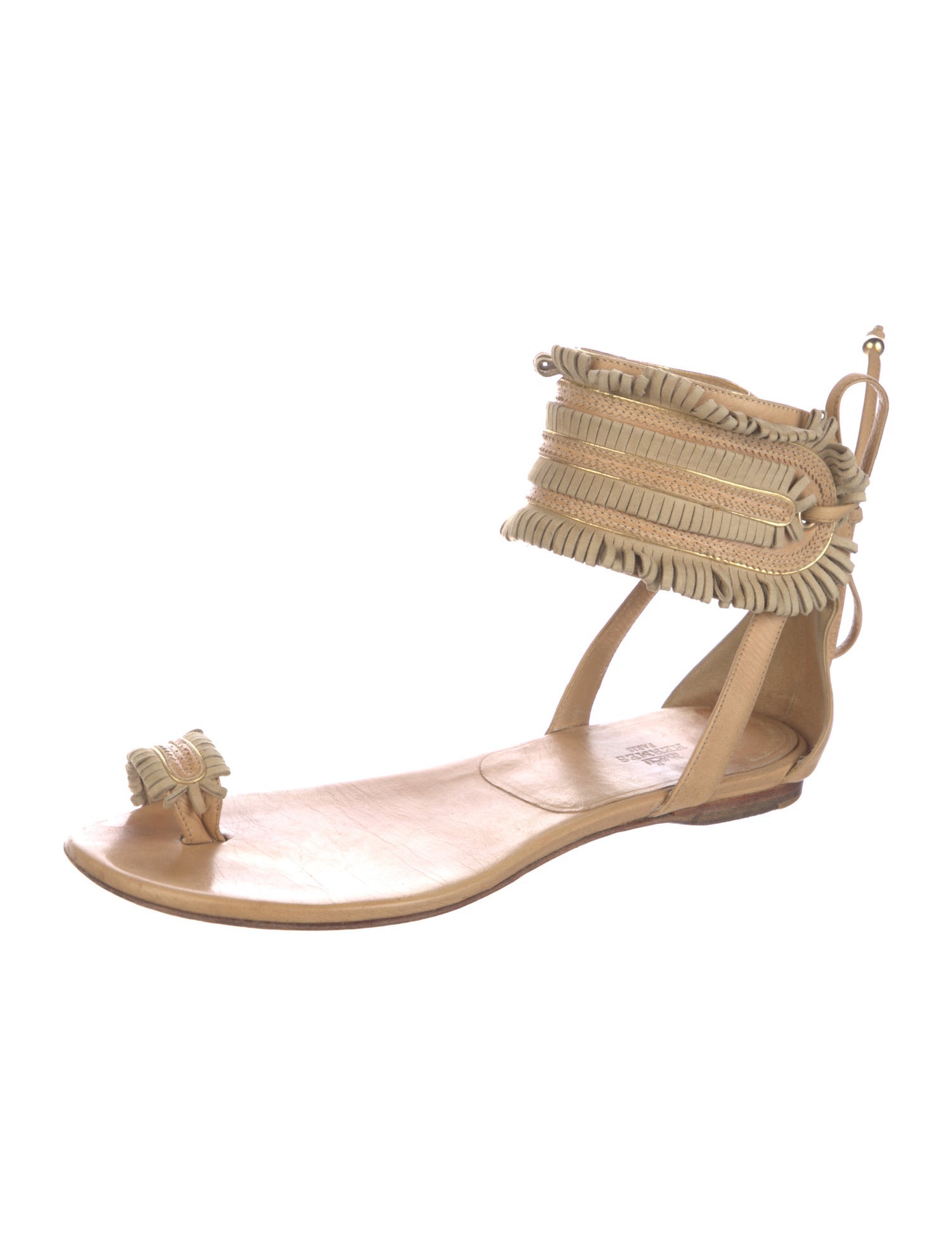 Hermès Leather Sandals