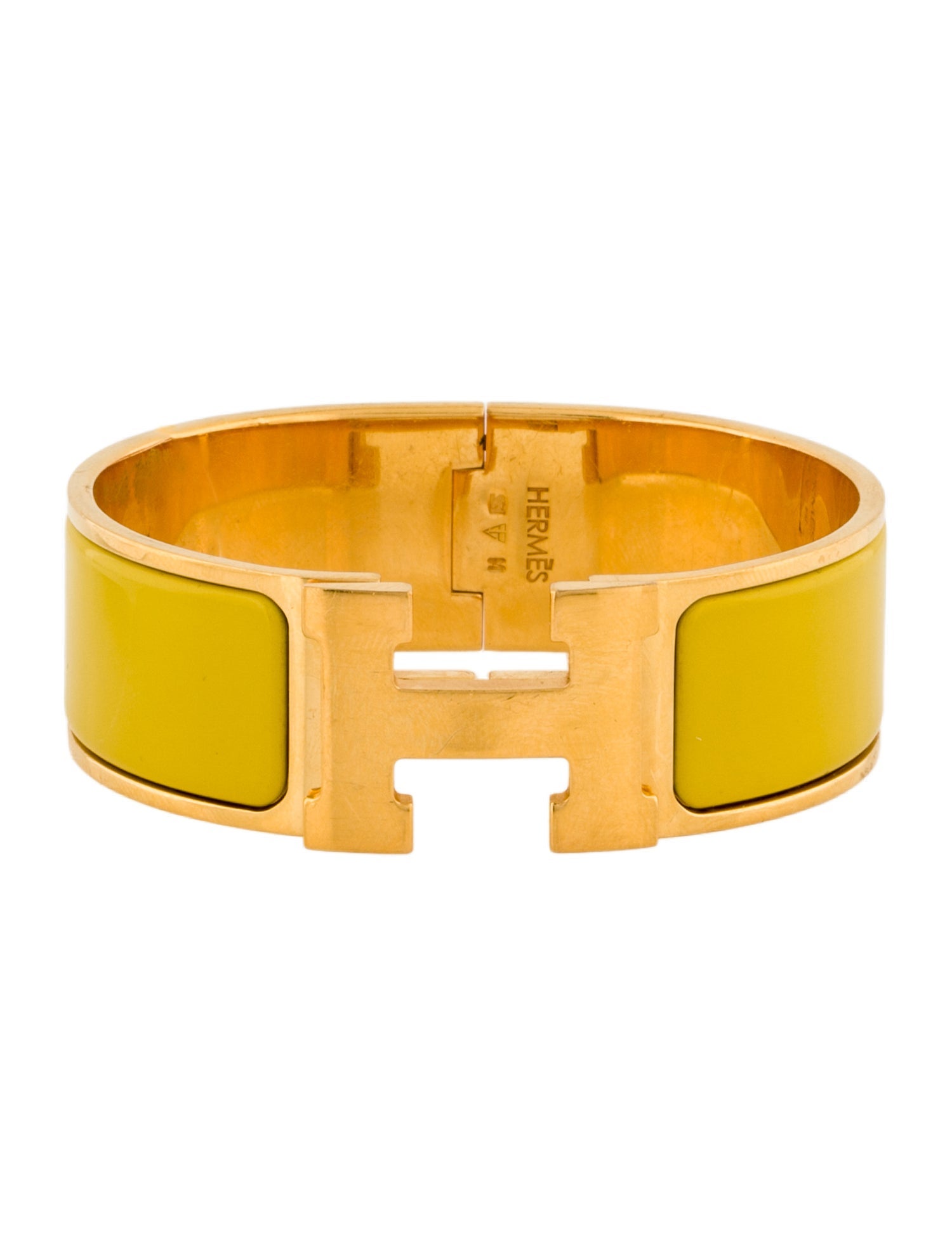 Hermès Enamel Clic Clac H Bracelet