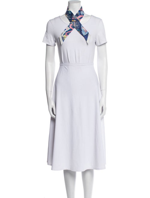 Hermès Splash Park Silk Twilly Scarf