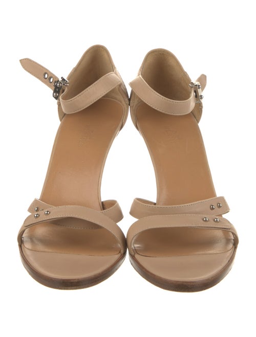 Hermès Leather D'Orsay Pumps