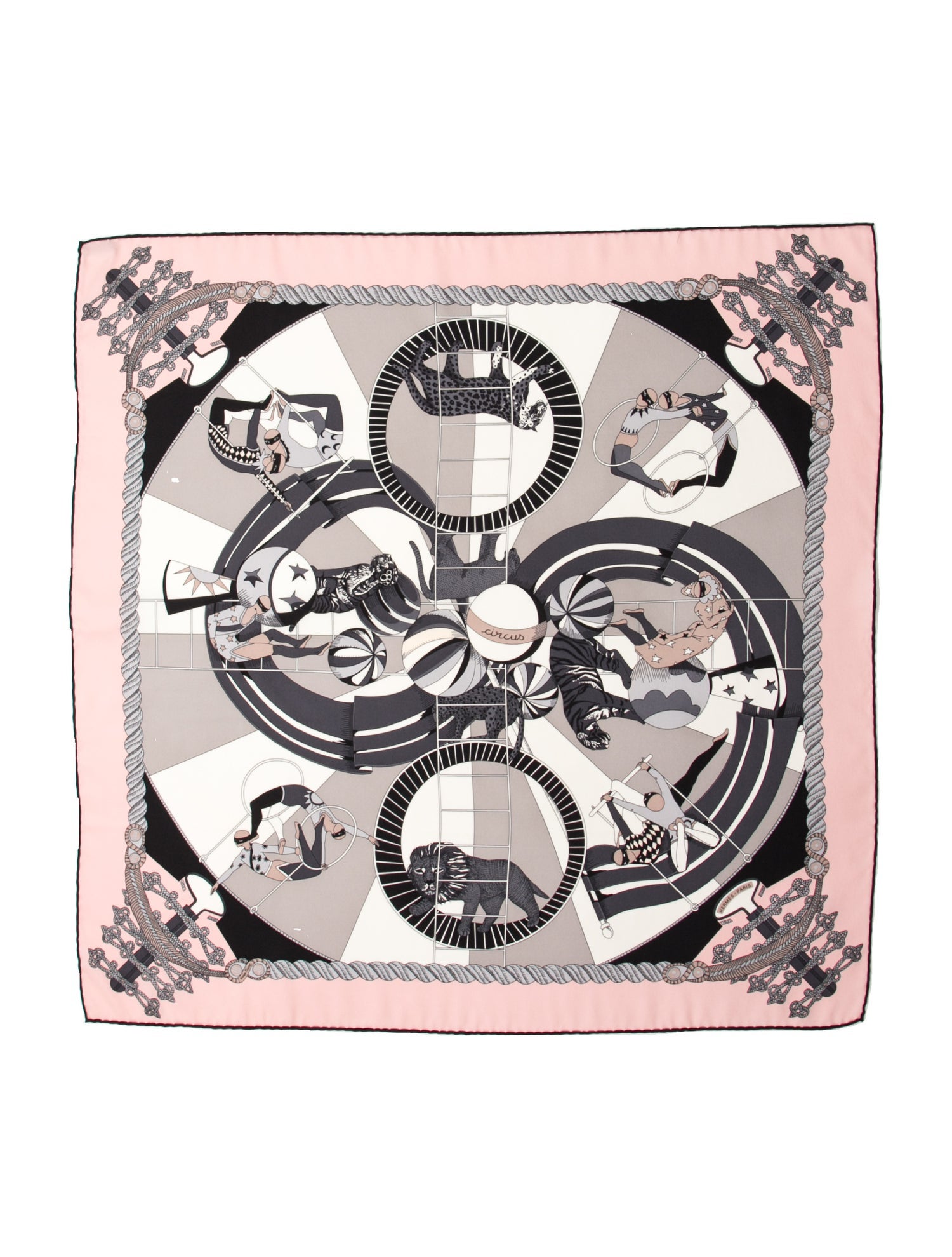 Hermès Circus Silk Scarf