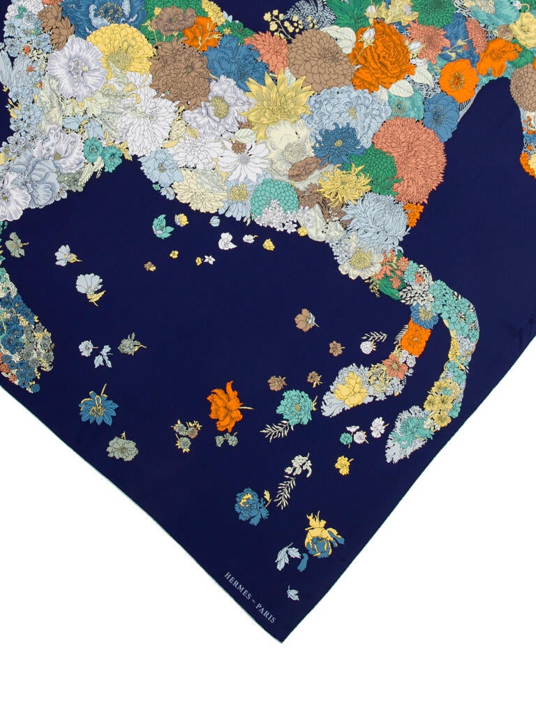 Hermès Robe Legere Silk Shawl w/ Tags