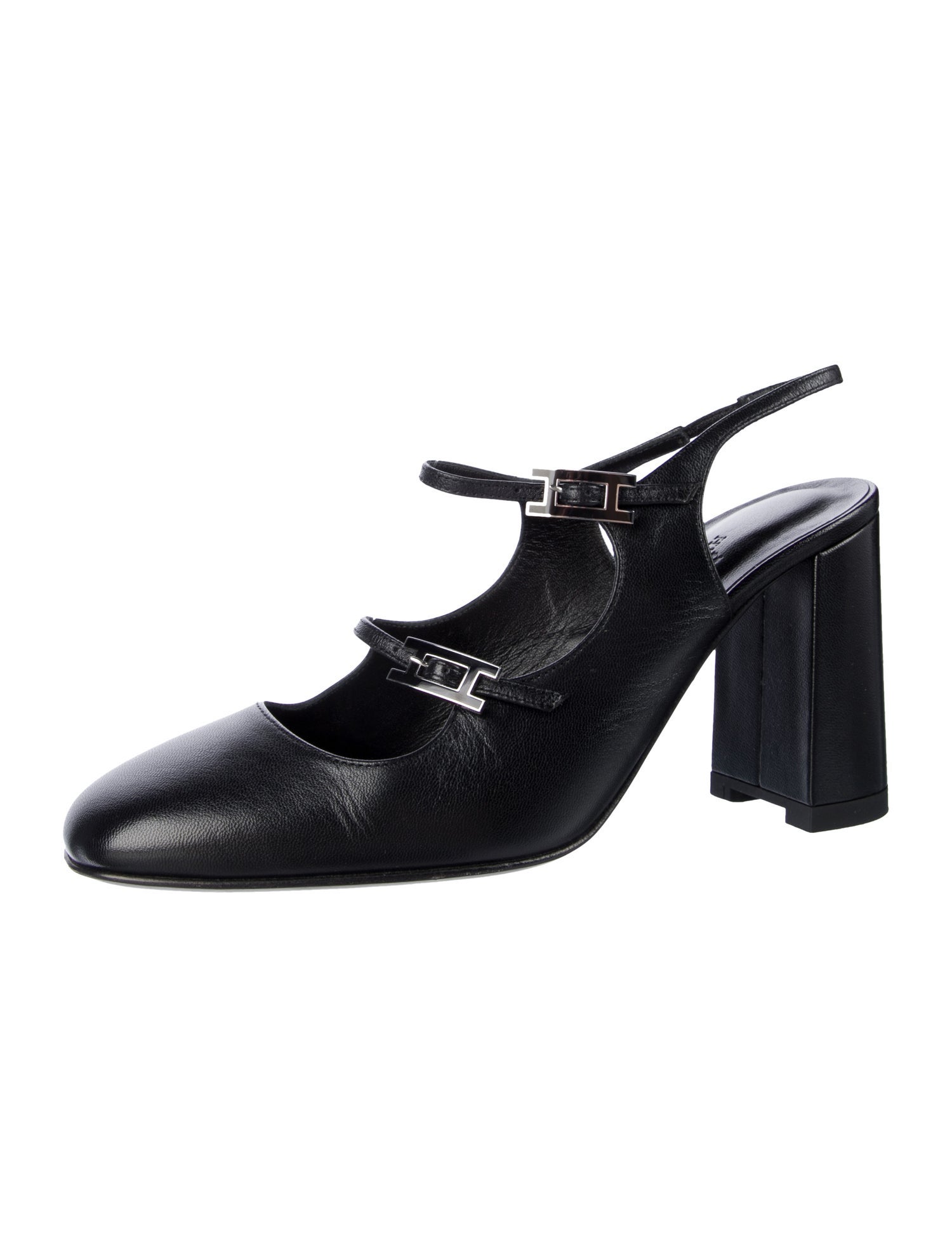 Hermès 2025 Jackie 90 Slingback Pumps