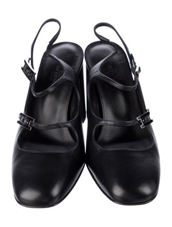 Hermès 2025 Jackie 90 Slingback Pumps