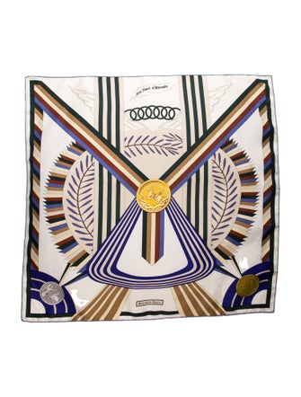 Hermès Les Jeux d'Hermes Silk Scarf