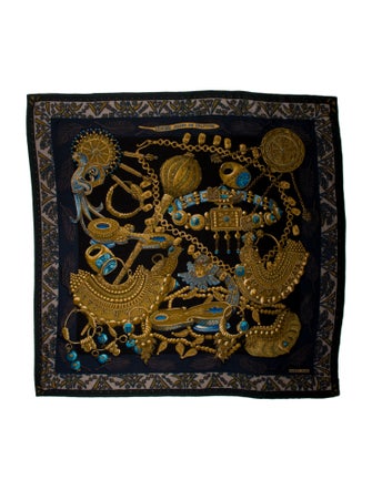 Hermès Zenobie Reine De Palmyre Cashmere Shawl