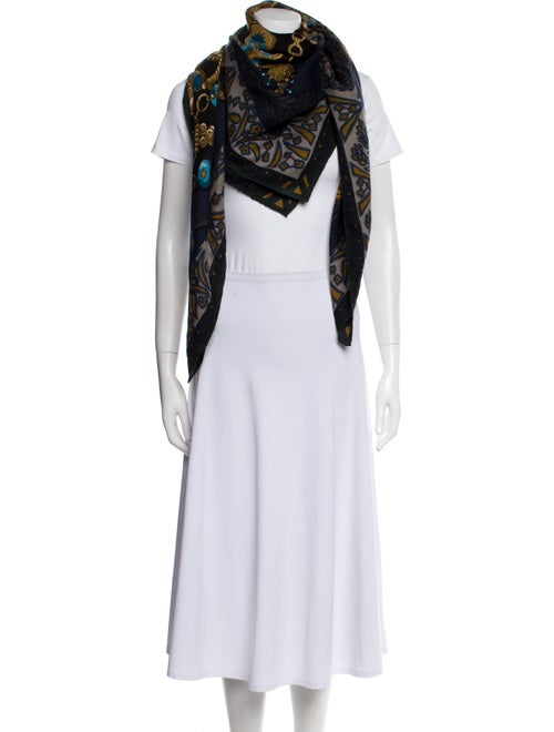 Hermès Zenobie Reine De Palmyre Cashmere Shawl