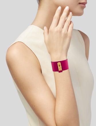 Hermès Leather Kelly Twist Wrap Bracelet