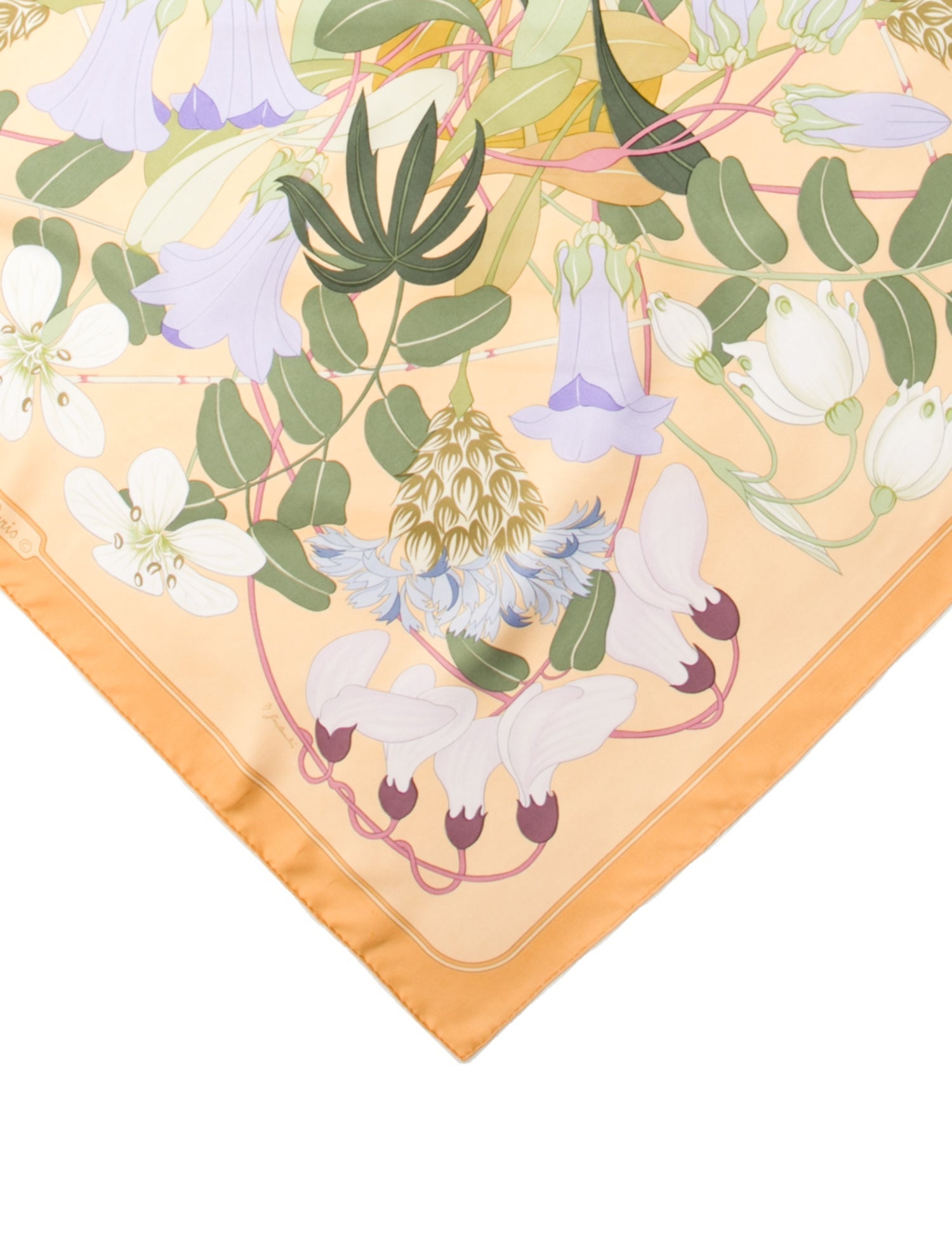 Hermès Flora Graeca Silk Scarf