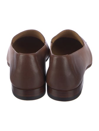 Hermès H Logo Leather Dress Loafers