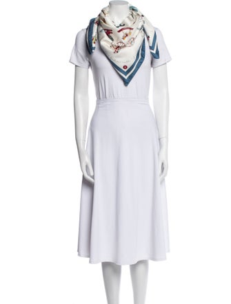 Hermès Raconte Moi le Cheval Silk Scarf