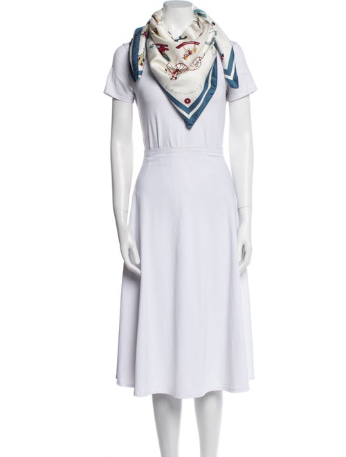 Hermès Raconte Moi le Cheval Silk Scarf