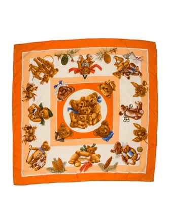 Hermès Confidents des Coeurs Cashmere Scarf