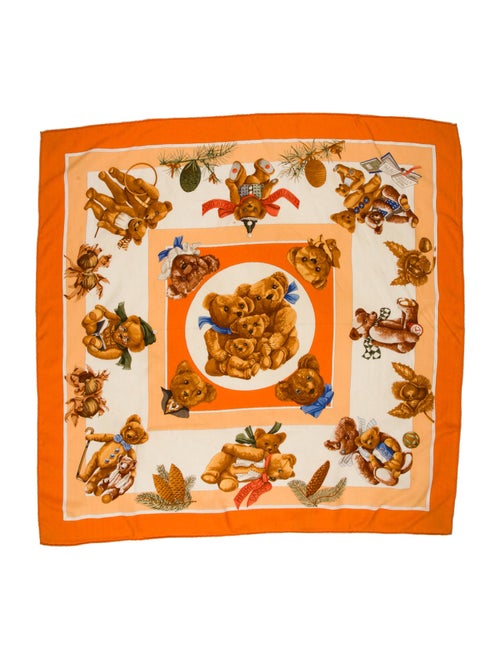 Hermès Confidents des Coeurs Cashmere Scarf