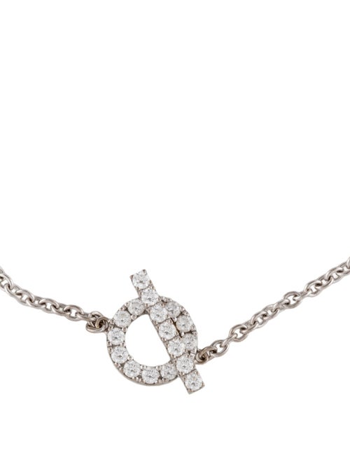 Hermès 18K Diamond Finesse Bracelet