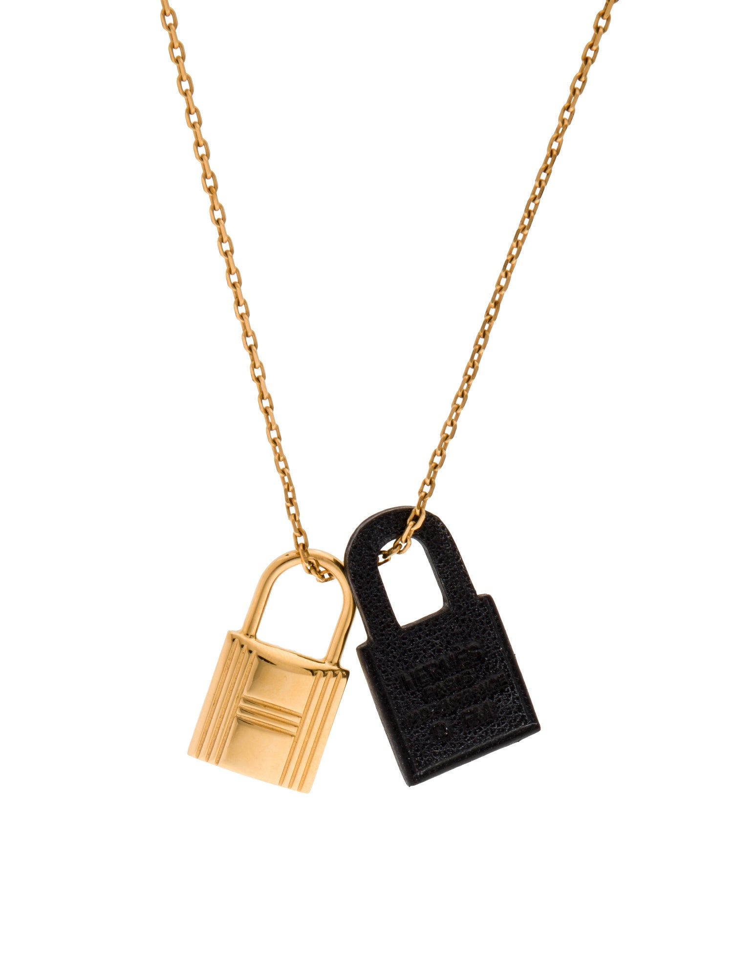 Hermès O'Kelly Lock Pendant Necklace