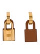 Hermès O'Kelly Leather Drop Earrings