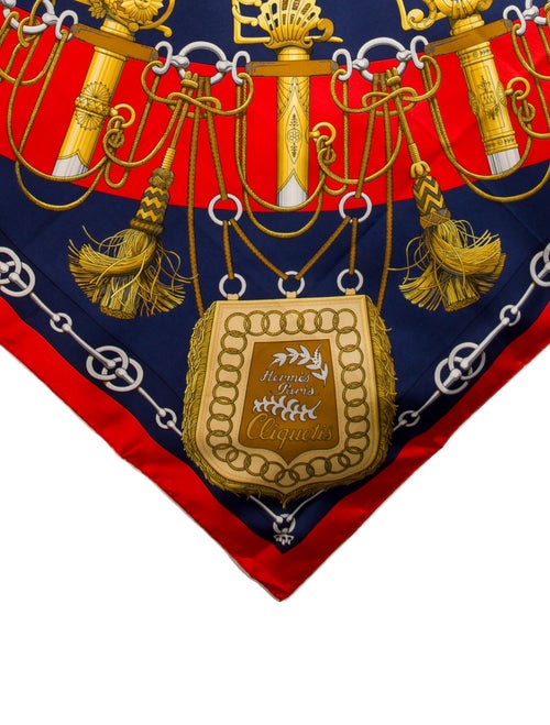 Hermès Cliquetis Silk Scarf