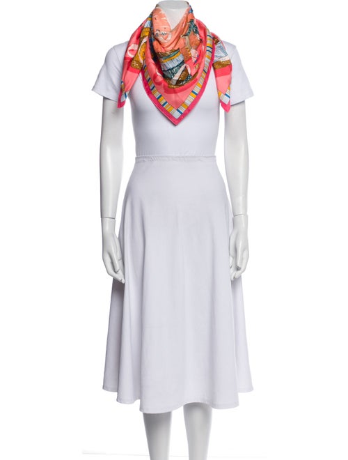 Hermès Prières Au Vent Silk Scarf