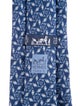 Hermès Silk Printed Tie