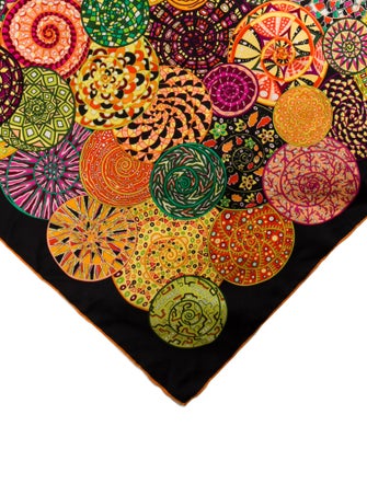 Hermès Rêves d'Escargots Silk Scarf