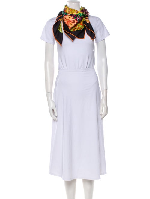 Hermès Rêves d'Escargots Silk Scarf