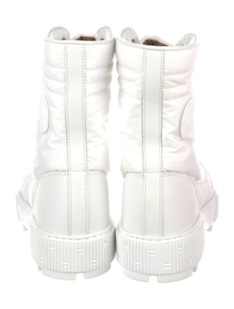 Hermès Fresh Leather Combat Boots