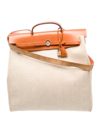Hermès Toile & Vache Hunter Herbag 39