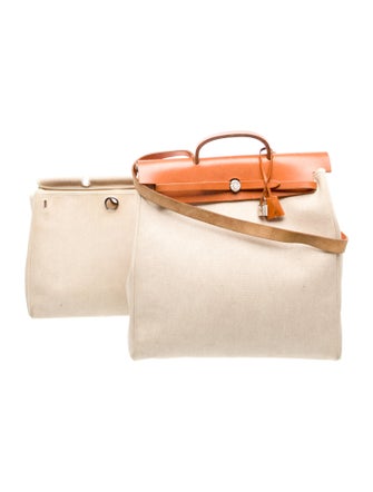 Hermès Toile & Vache Hunter Herbag 39