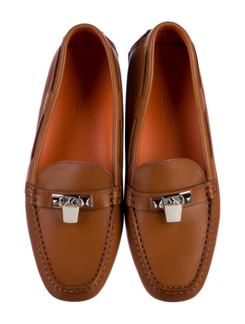 Hermès Irving Leather Loafers