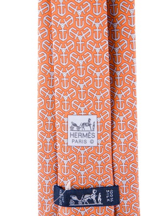 Hermès Silk Tie
