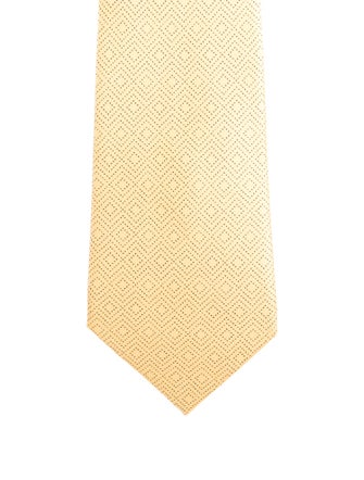 Hermès Silk Pattern Tie