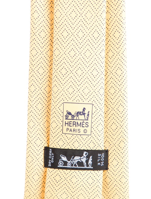 Hermès Silk Pattern Tie